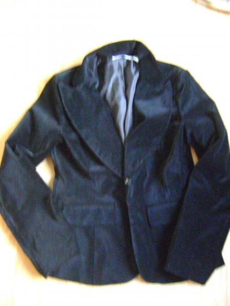 veste velours noire